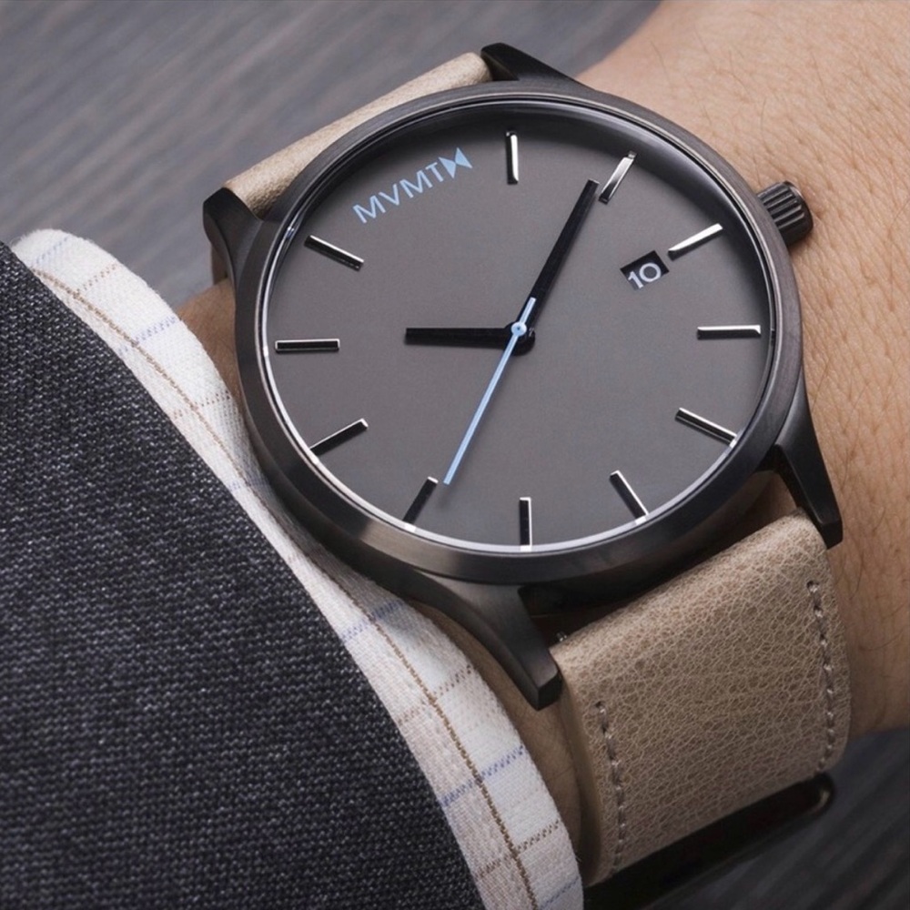 MVMT Men’s Watch - Sandstone x Gunmetal